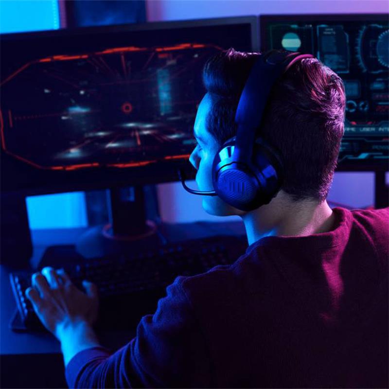 JBL Quantum 350W Black slúchadlá