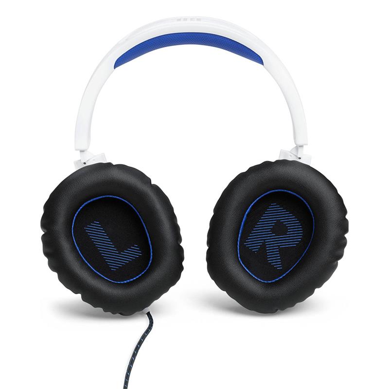 JBL Quantum 100P White Blue slúchadlá