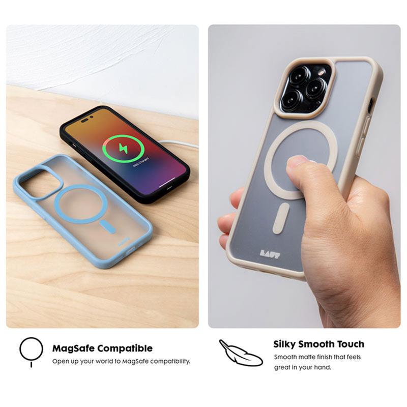 LAUT kryt Huex Protect Magsafe pro iPhone 14 Plus - Sand