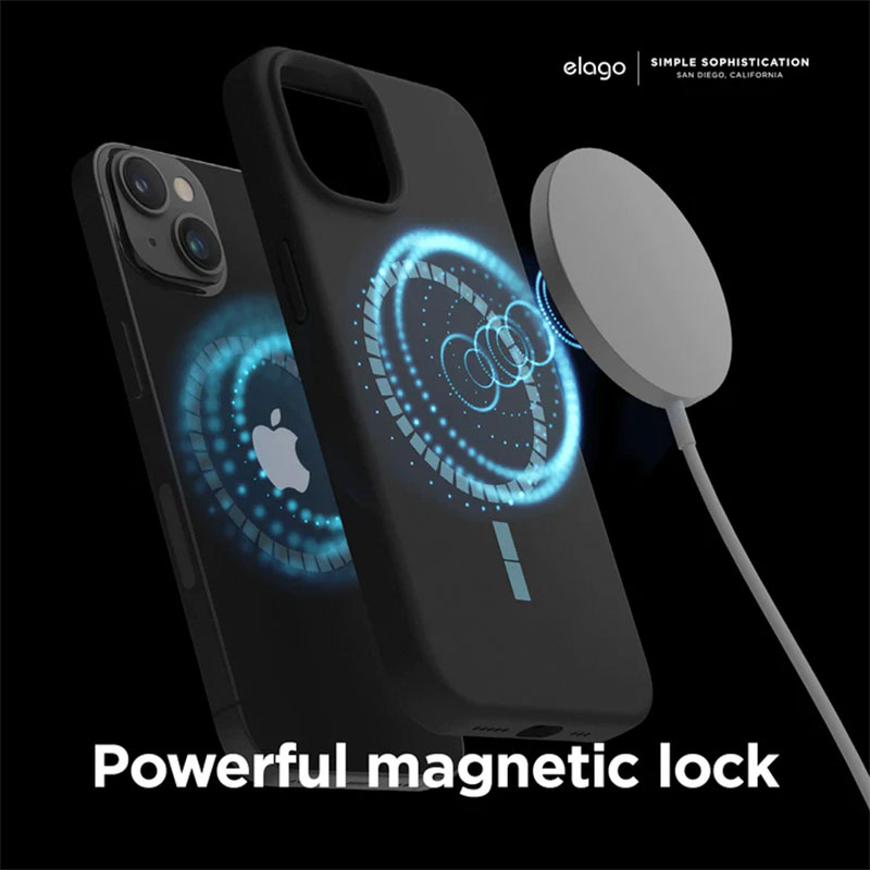 Elago kryt Silicone Case Magsafe pre iPhone 14 Plus - Stone