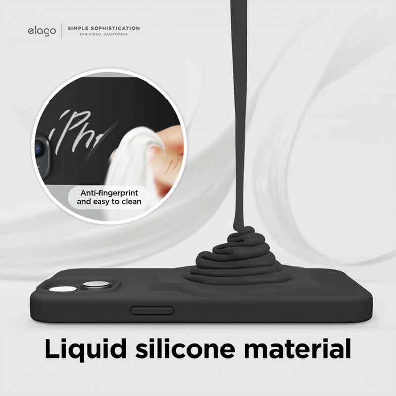 Elago kryt Silicone Case pre iPhone 14 Plus - Stone