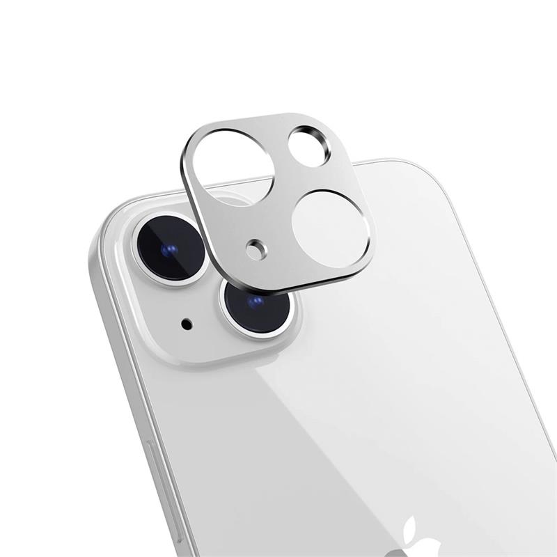 SwitchEasy LenShield Aluminum Lens Protector pre iPhone 14/14 Plus - Silver