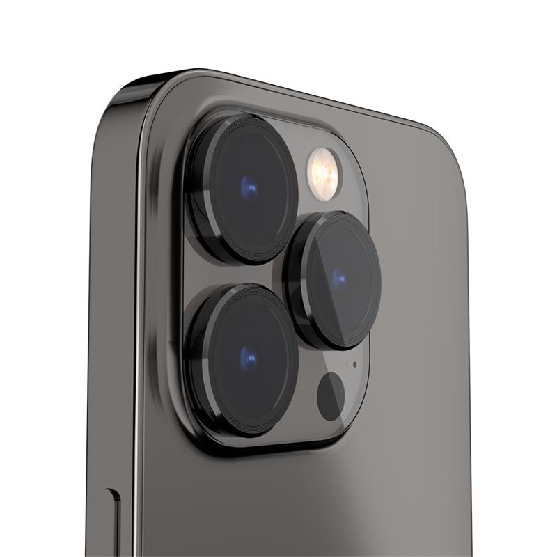 SwitchEasy LenzGuard Sapphire Lens Protector pre iPhone 14 Pro/14 Pro Max - Black