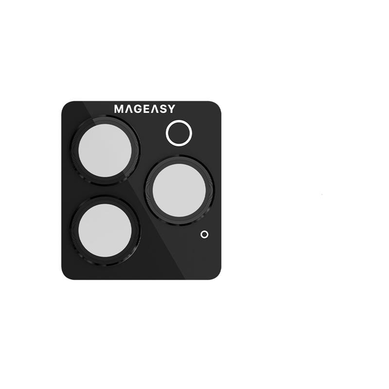 SwitchEasy LenzGuard Sapphire Lens Protector pre iPhone 14 Pro/14 Pro Max - Black