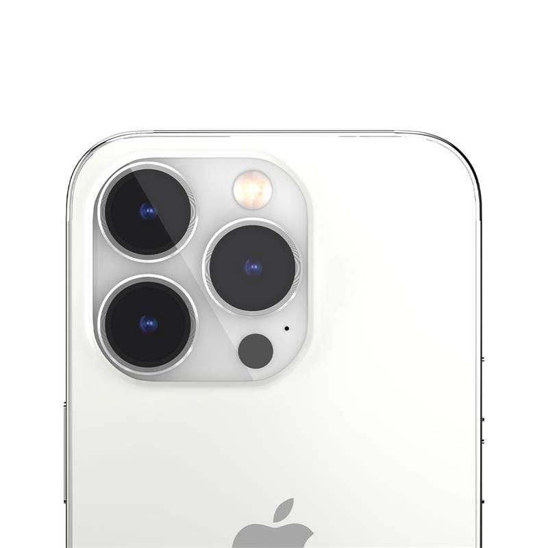 SwitchEasy LenzGuard Sapphire Lens Protector pre iPhone 14 Pro/14 Pro Max - Silver