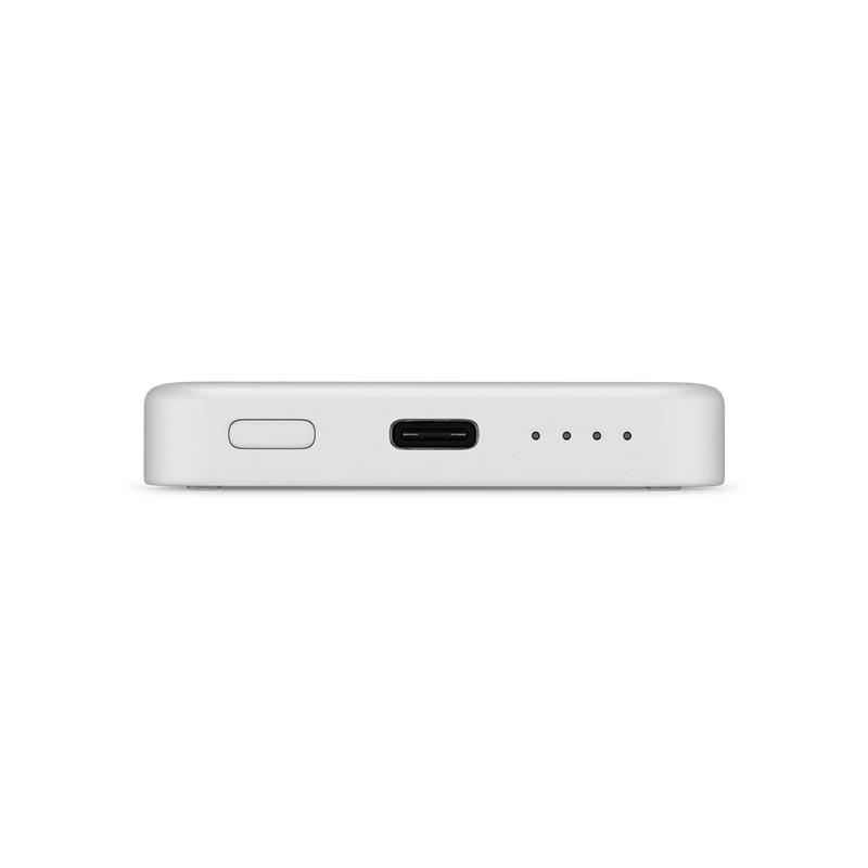 iStores by Epico 4200mAh Magnetic Wireless Power Bank - light grey
