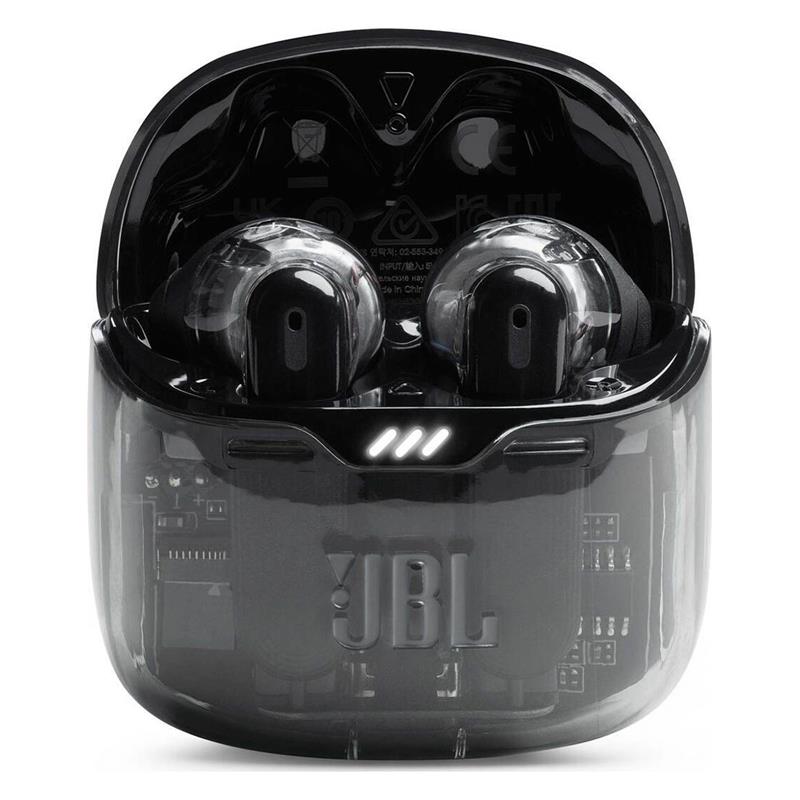 JBL Tune Flex Ghost Black slúchadlá