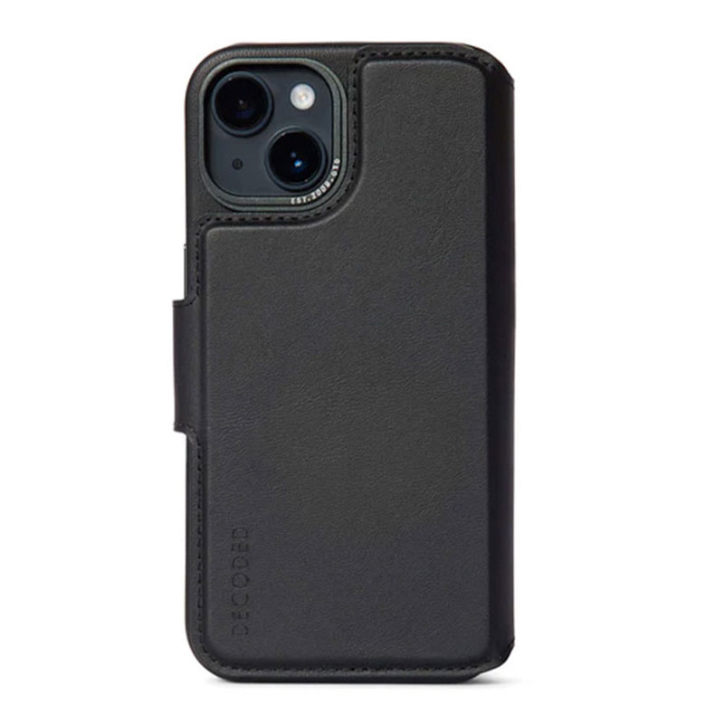 Decoded puzdro Leather Detachable Wallet MagSafe pre iPhone 14 Plus - Black