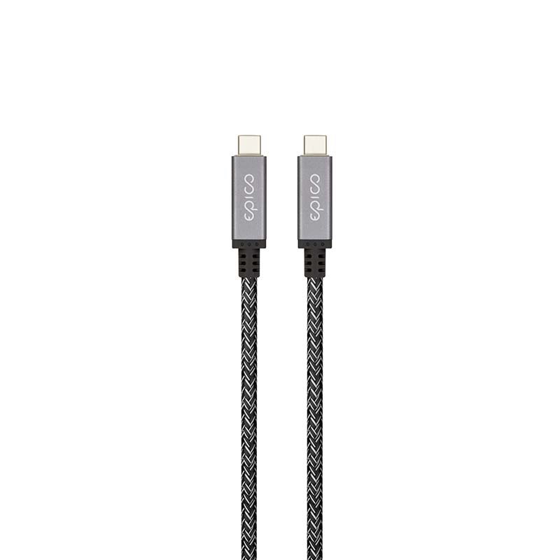 Epico Thunderbolt 4 opletený kabel - Vesmírně šedý