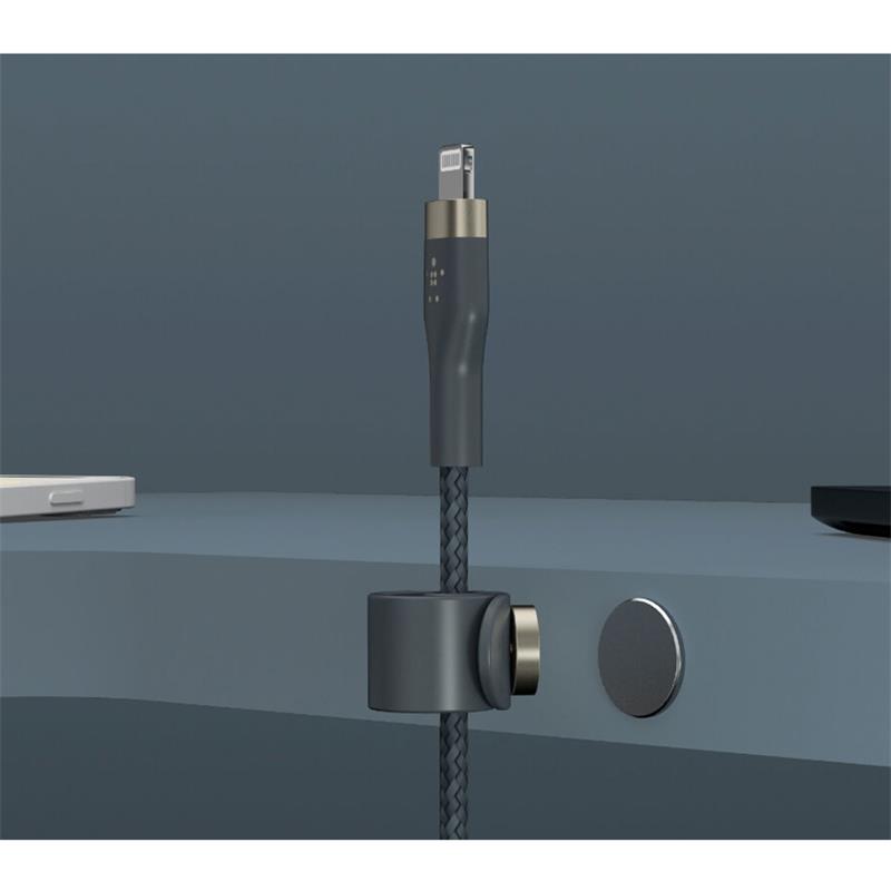 Belkin kábel Boost Charge Pro Flex USB-A to Lightning 1m - Blue