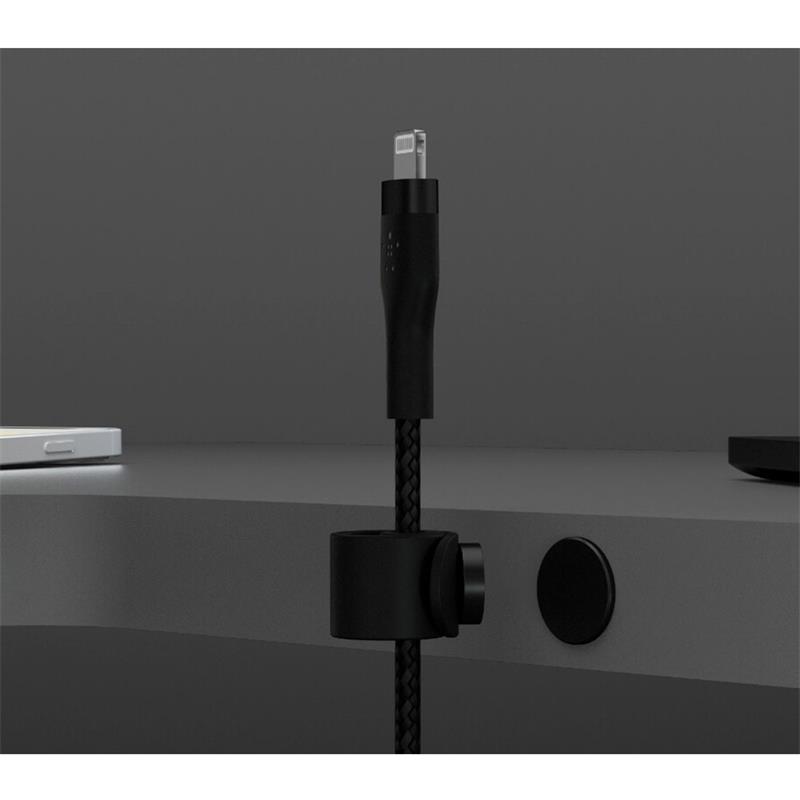 Belkin kábel Boost Charge Pro Flex USB-A to Lightning 2m - Black