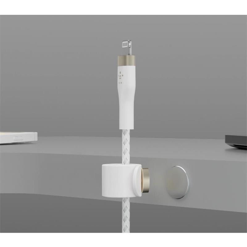 Belkin kábel Boost Charge Pro Flex USB-A to Lightning 3m - White