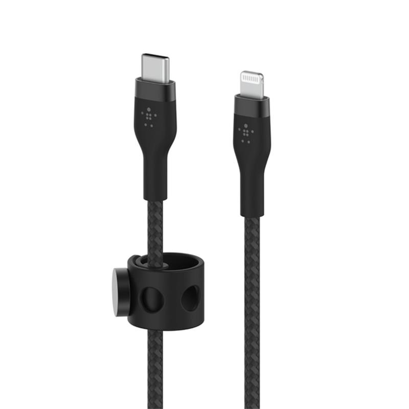 Belkin kábel Boost Charge Pro Flex USB-C to Lightning 1m - Black