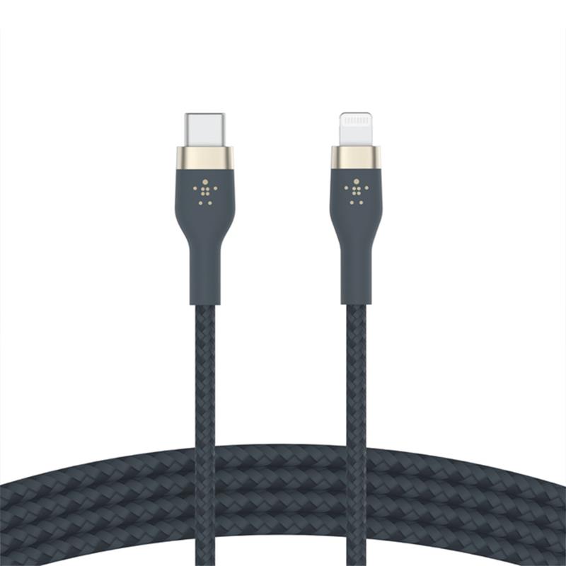 Belkin kábel Boost Charge Pro Flex USB-C to Lightning 1m - Blue