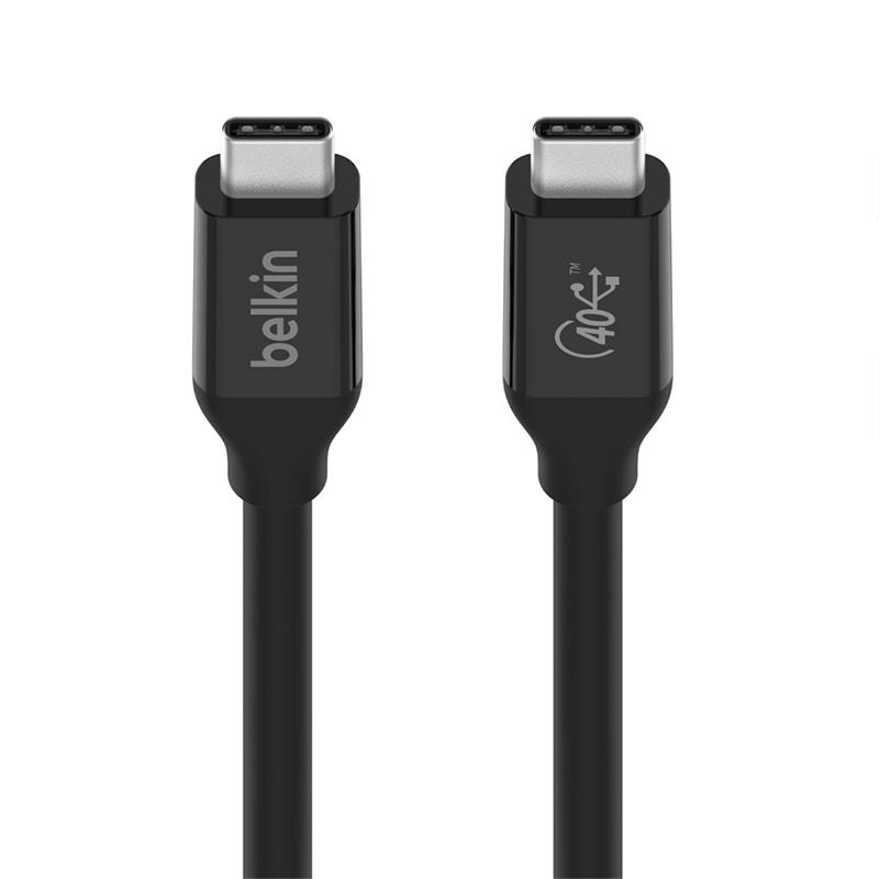 Belkin kábel Connect USB4 Cable 0.8m - Black