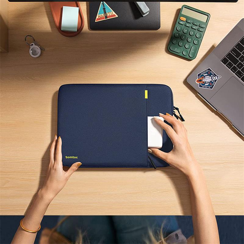 Tomtoc puzdro 360 Protective Sleeve pre Macbook Air 13" M1/M2/M3/M4 - Dark Blue