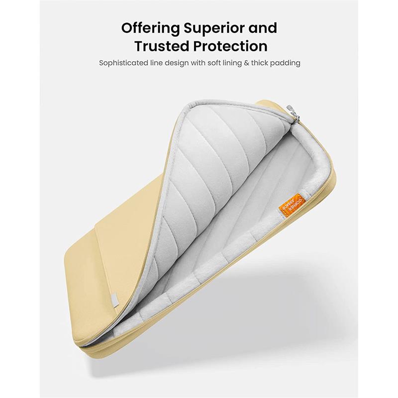 Tomtoc puzdro 360 Protective Sleeve pre Macbook Air 13" M1/M2/M3/M4 - Yellowish