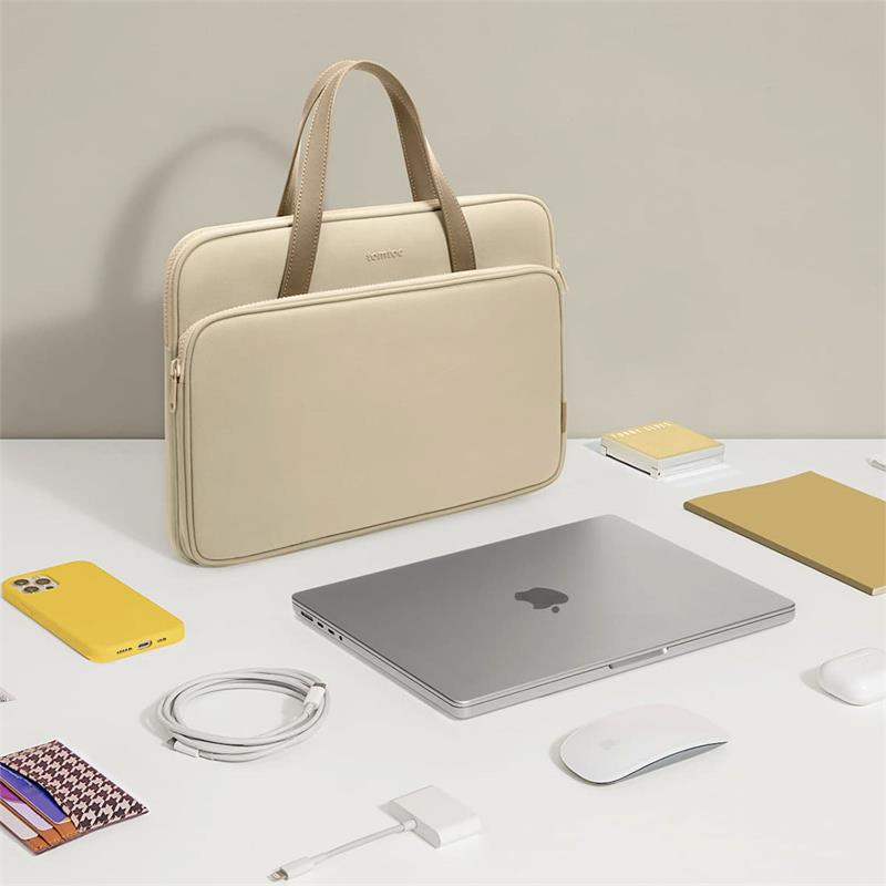 TomToc taška Premium H21 pre Macbook Pro 14" M1/M2/M3/M4 - Khaki