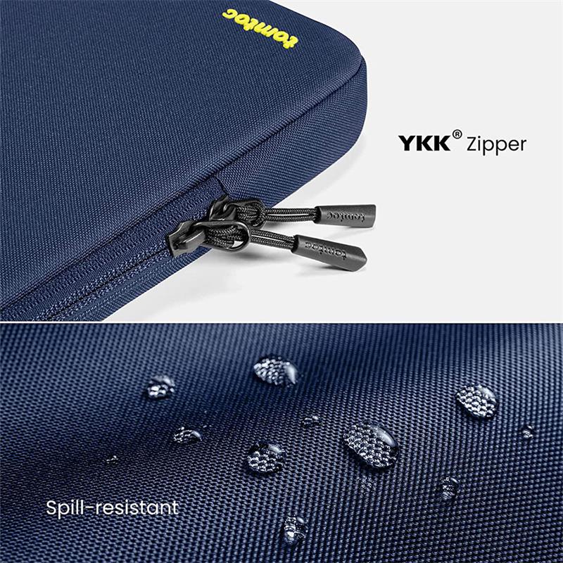 Tomtoc puzdro Recycled Sleeve with Pouch pre Macbook Air 13" M1/M2/M3/M4 - Navy Blue
