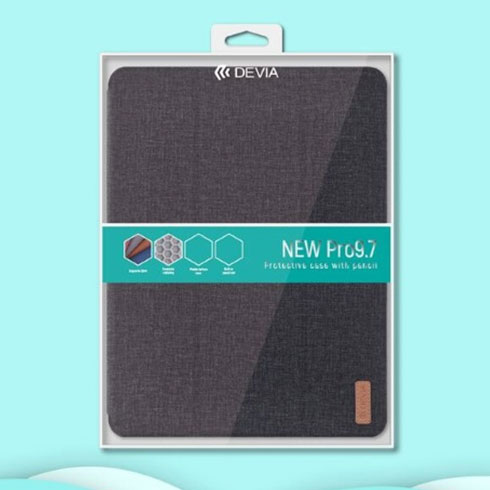 Devia puzdro EasyCase pre iPad 9.7" 2018 with Pencil Slot - Pink