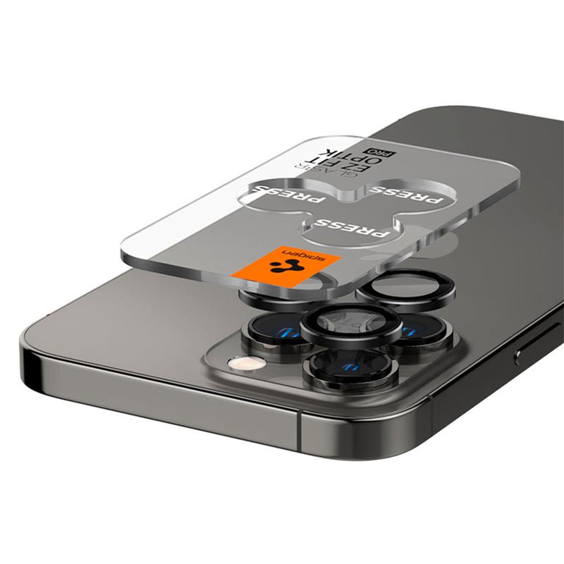 Spigen Optik Pro Lens Protector pre iPhone 14 Pro/14 Pro Max - Black
