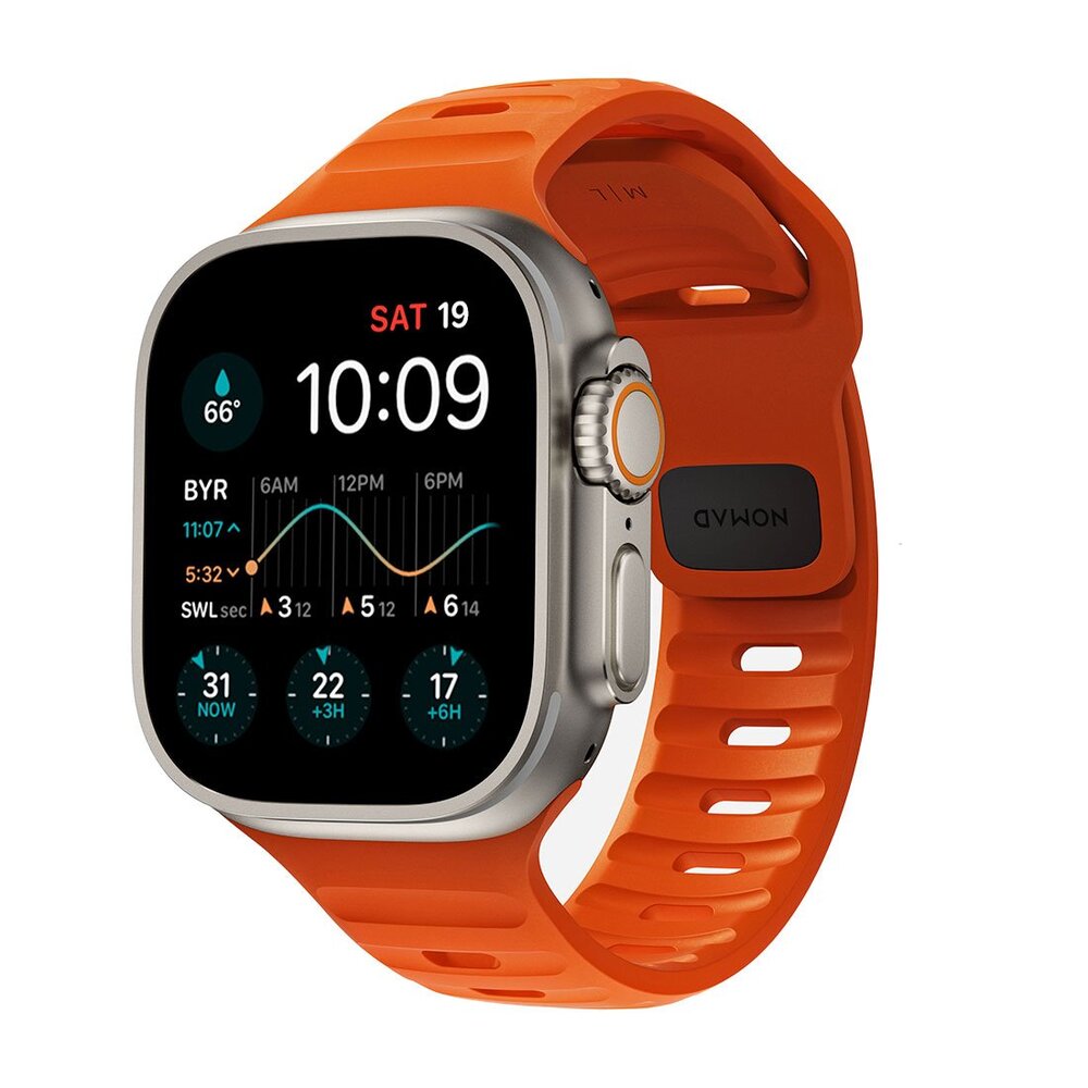 Nomad řemínek Sport Strap pro Apple Watch 44-49mm-Ultra Orange