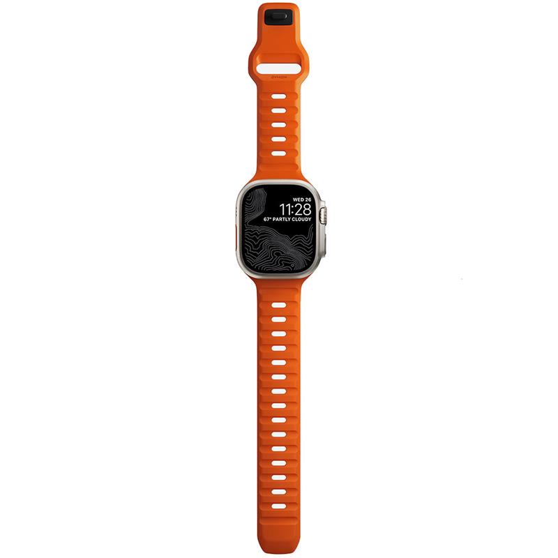 Nomad řemínek Sport Strap pro Apple Watch 44-49mm-Ultra Orange