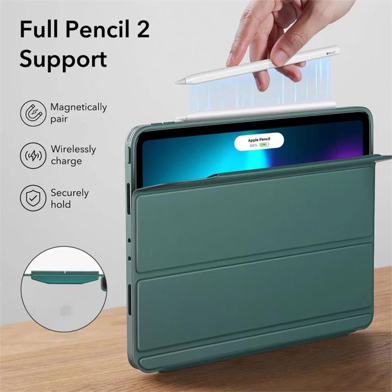 ESR puzdro Ascend Hybrid Case pre iPad Pro 11" 2022/2021 - Forest Green