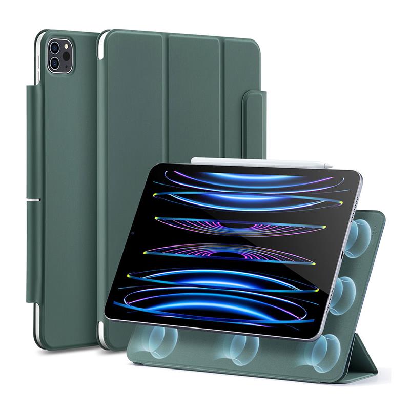 ESR puzdro Magnetic Rebound Case pre iPad Pro 11" 2022/2021/2020 - Forest Green