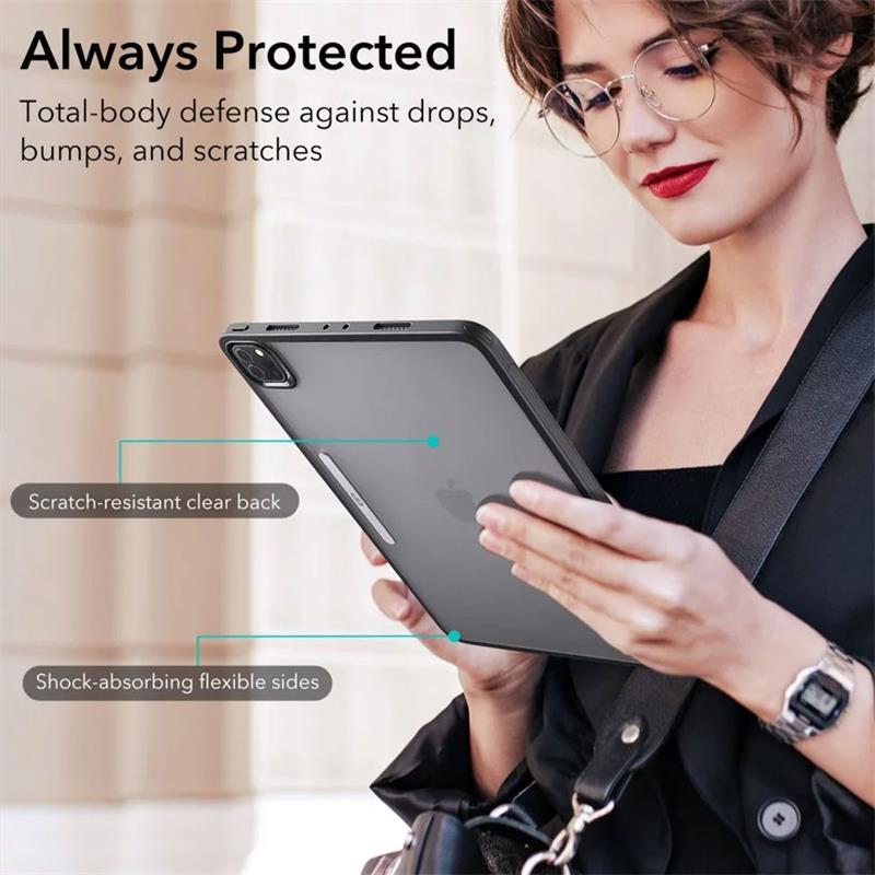 ESR puzdro Ascend Hybrid Case pre iPad Pro 12.9" 2022/2021 - Black