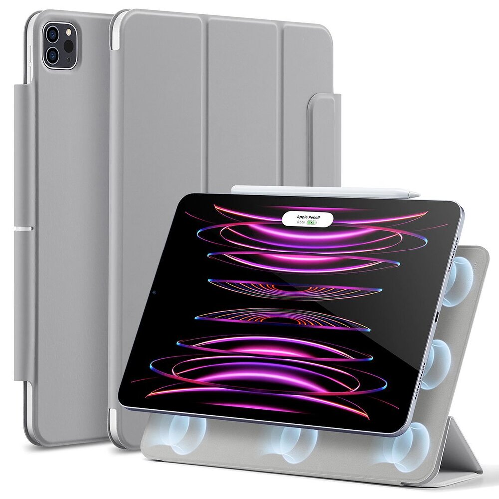 ESR puzdro Magnetic Rebound Case pre iPad Pro 12.9" 2022/2021/2020 - Grey
