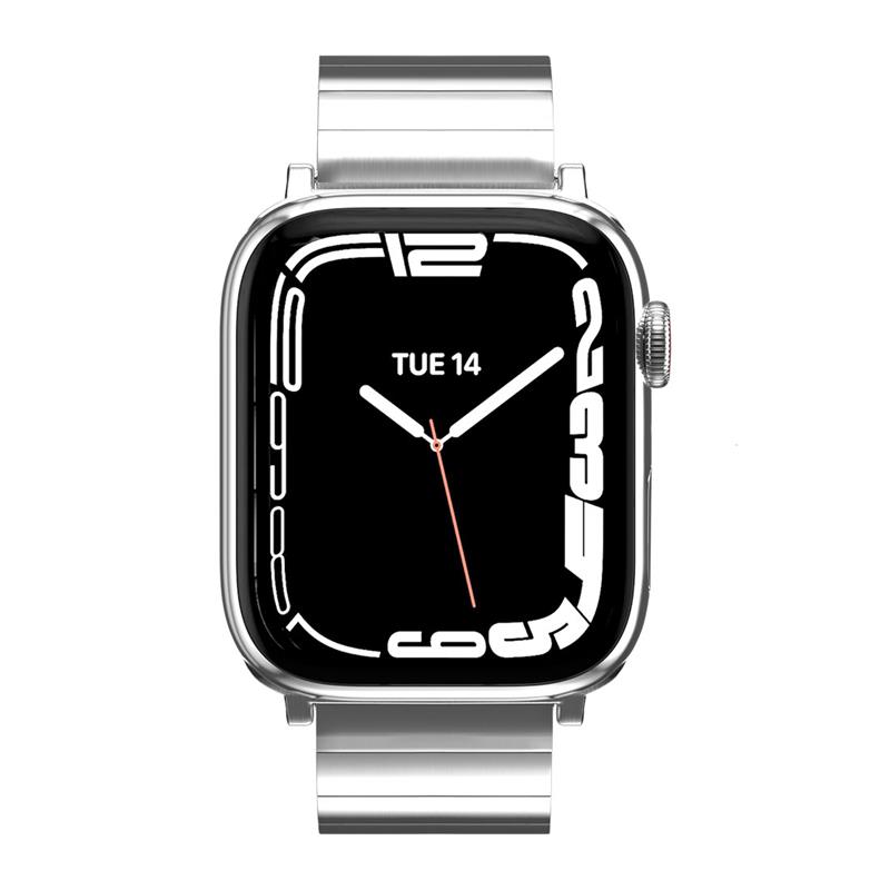 SwitchEasy remienok Maestro Magnetic Stainless Steel pre Apple Watch 44/45/49mm - Silver
