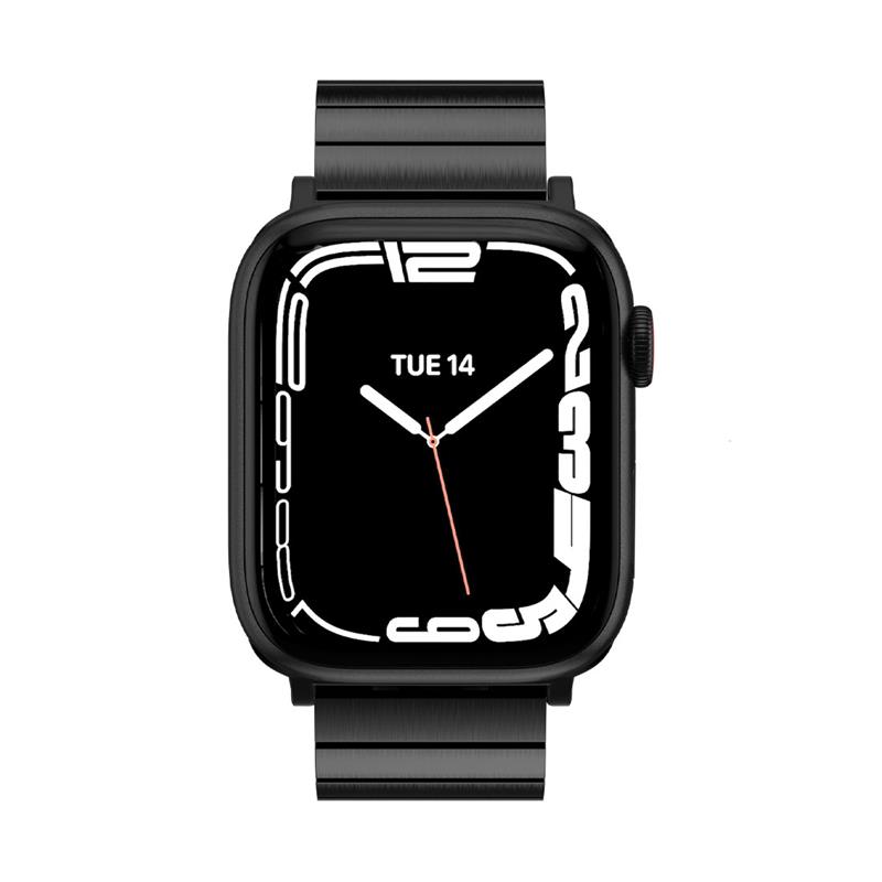 SwitchEasy remienok Maestro Stainless Steel pre Apple Watch 38/40/41mm - Black