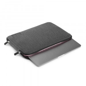 Aiino Stark Sleeve MacBook M1/M2/M3 Pro 14, MacBook Air 13.6, Air 13 & Pro 13 - Black Smoke