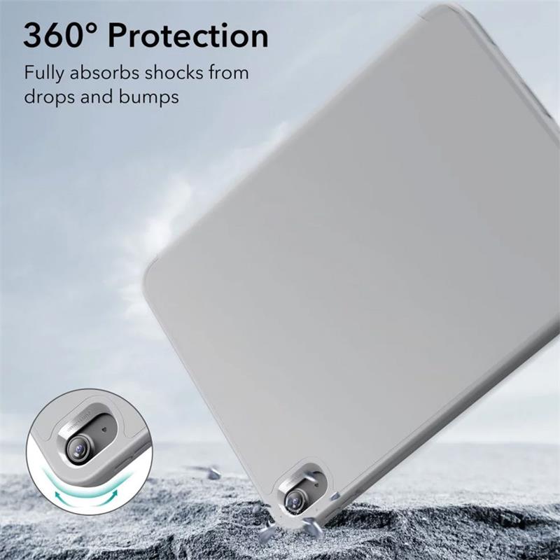 ESR puzdro Silicon Rebound Pencil Case pre iPad 10-11 Gen 2022/2025 - Grey