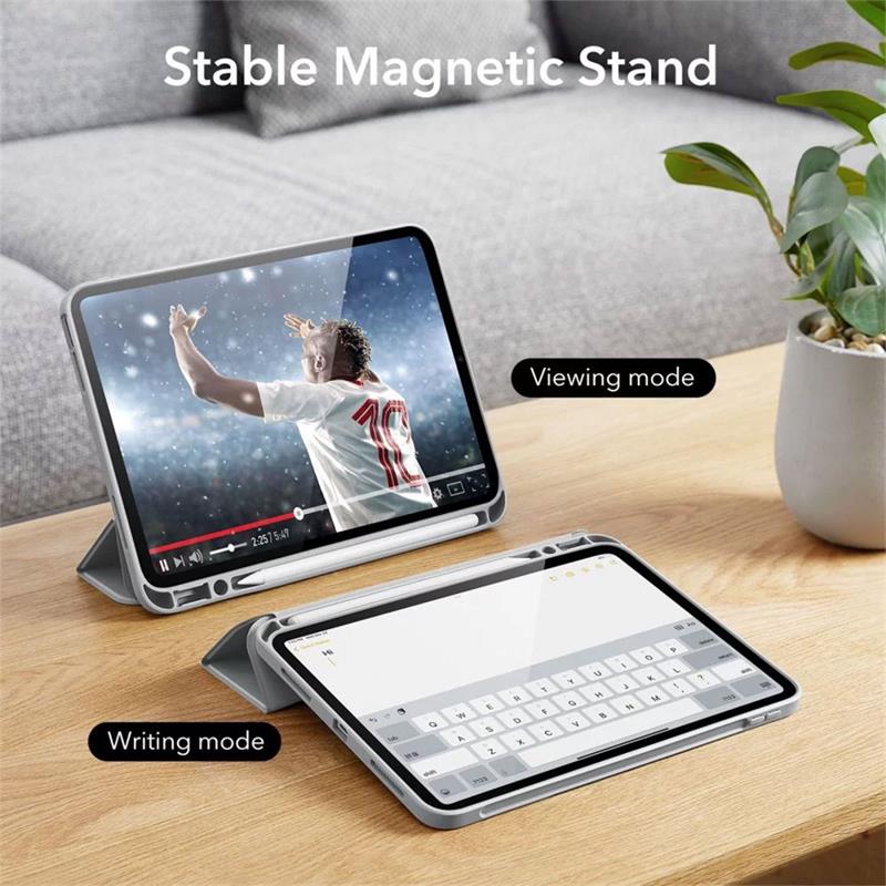 ESR puzdro Silicon Rebound Pencil Case pre iPad 10-11 Gen 2022/2025 - Grey