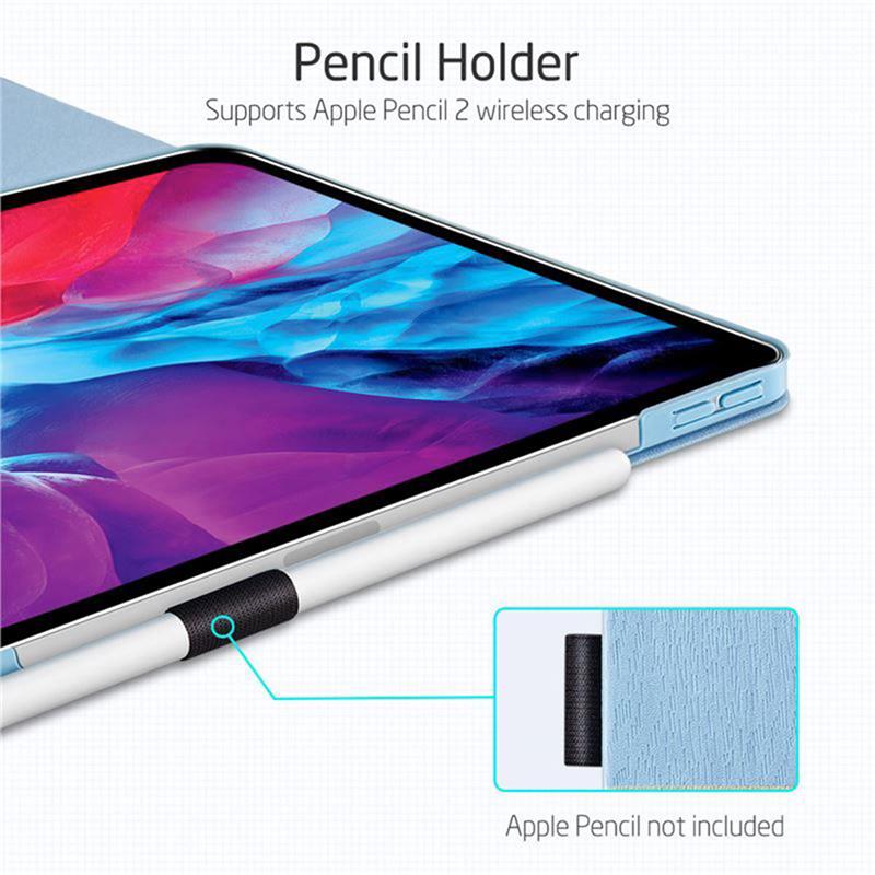 ESR puzdro Urban Premium Folio Pencil Case pre iPad Pro 12.9" 2020 - Sky Blue