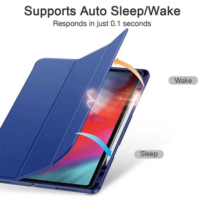 ESR puzdro Silicon Rebound Pencil Case pre iPad Pro 12.9" 2020 - Navy Blue