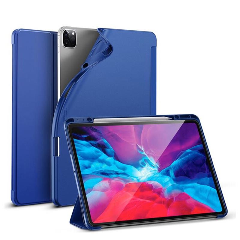 ESR puzdro Silicon Rebound Pencil Case pre iPad Pro 12.9" 2020 - Navy Blue