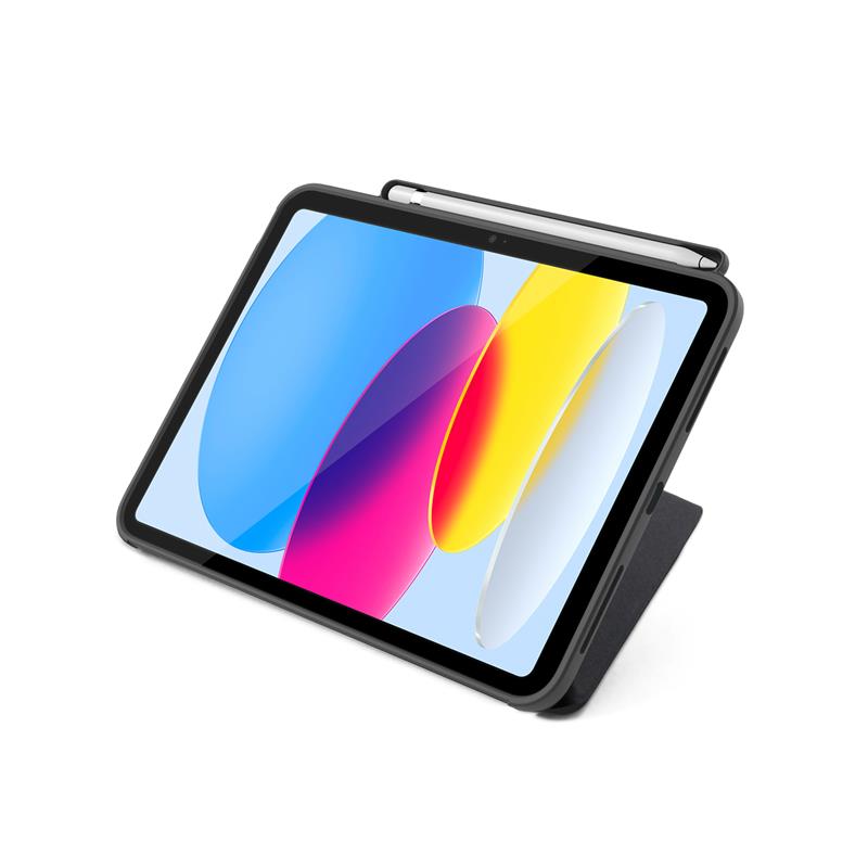 Epico Clear Flip Case iPad 10,9"/11" A16 - Černá transparentní