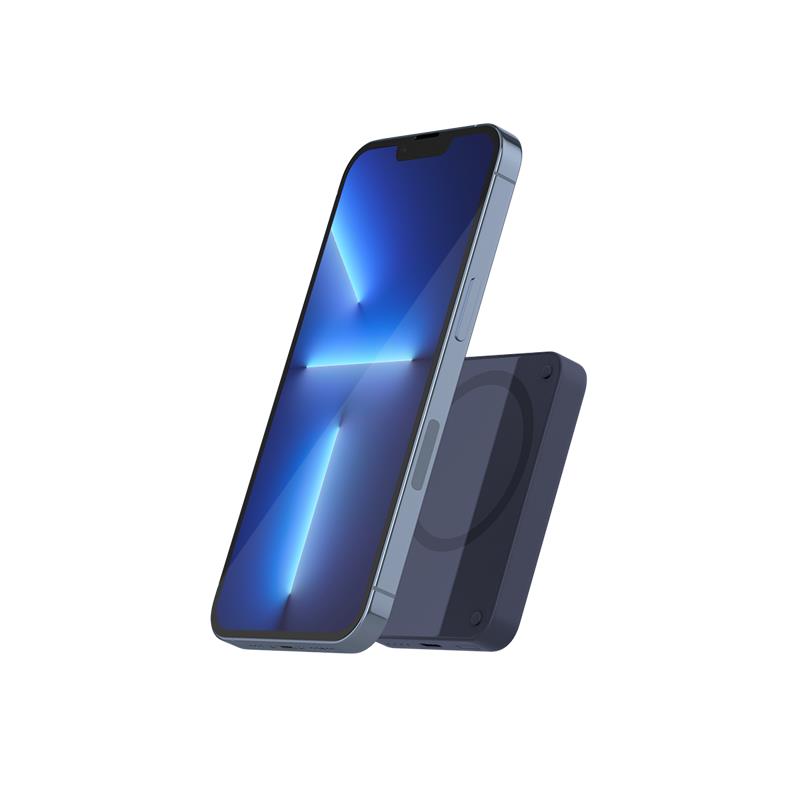 iStores by Epico 4200mAh Magnetic Wireless Power Bank - blue