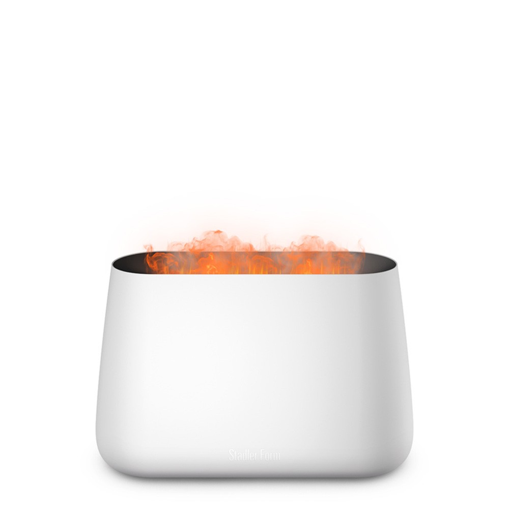 Stadler Form Ben White 3v1 zvlhčovač a difúzor s efektom horiaceho krbu
