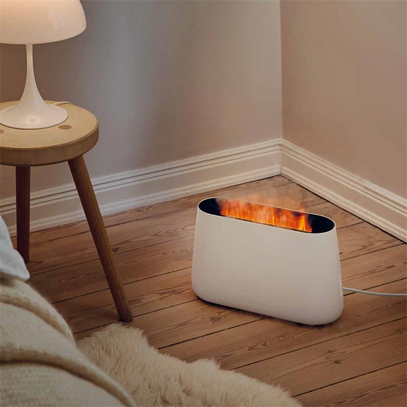 Stadler Form Ben White 3v1 zvlhčovač a difúzor s efektom horiaceho krbu