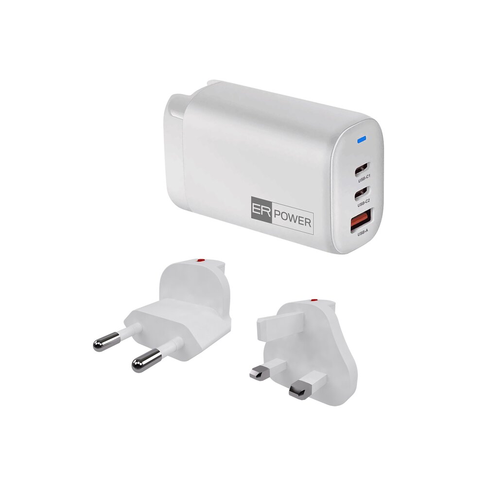 ER POWER 65W GaN charger-White