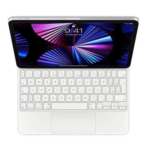 Apple Magic Keyboard pre iPad Pro 11" (1. - 4. generácie) and iPad Air 11" (M2 a 4.and 5. generácie) - Slovenská - Biela *Rozbalen