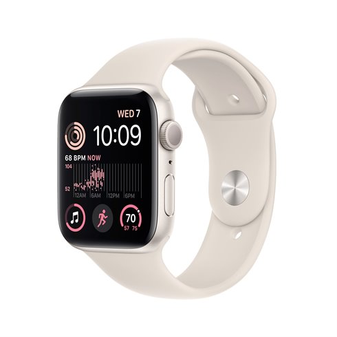 Apple Watch SE GPS 44mm Starlight Aluminium *Vystavený*