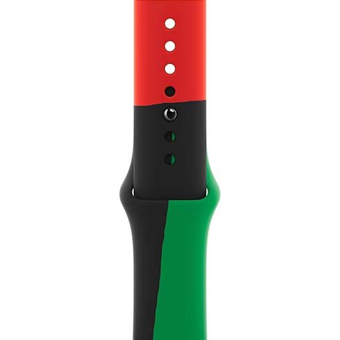 Apple Watch 44mm Black Unity Sport Band - Regular *Vystavený*