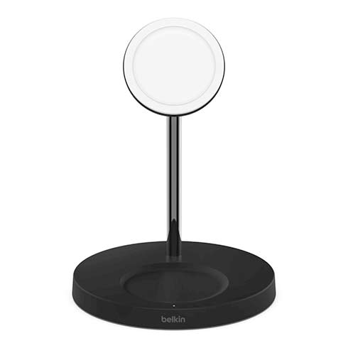 Belkin Boost Charge Pro 2-in-1 Wireless Charger with Magsafe 15W - Black*Vystavený*
