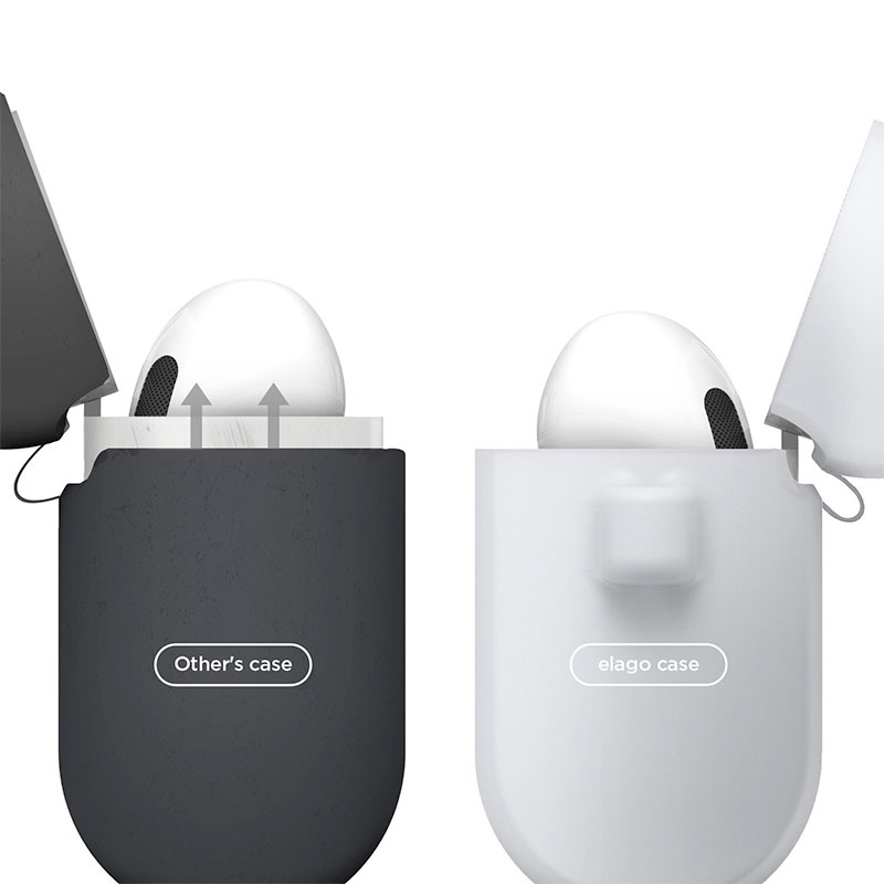 Elago Airpods 3 Silicone Hang Case - Nightglow Blue