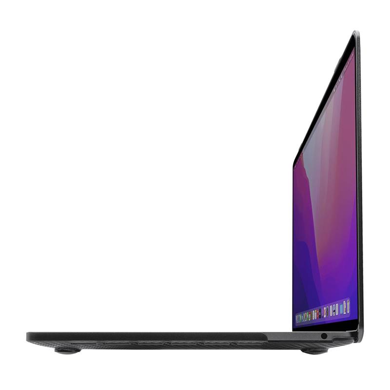 SwitchEasy Touch Protective Case pre MacBook Air 13" M2/M3/M4 - Carbon Black